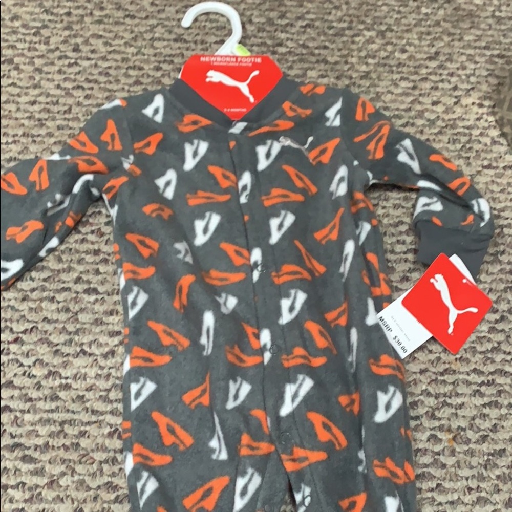 Puma baby onesie